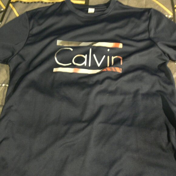 CALVIN BRAND SHORT SLEEP-ATHLETIC-SET MEDIUM - Picture 2 of 3